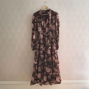 Ever New - Floral Maxi Nap Dress Cottagecore Cotton Sun Dress